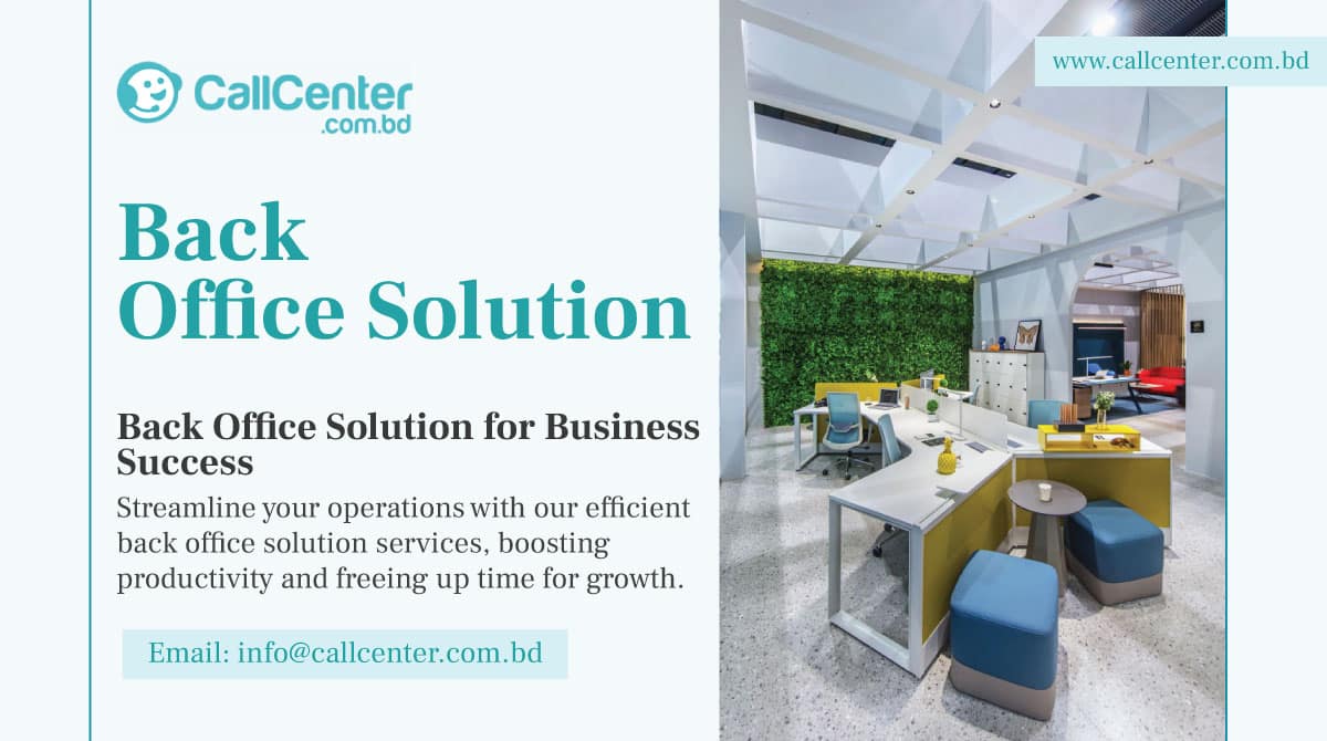 Back Office Solution