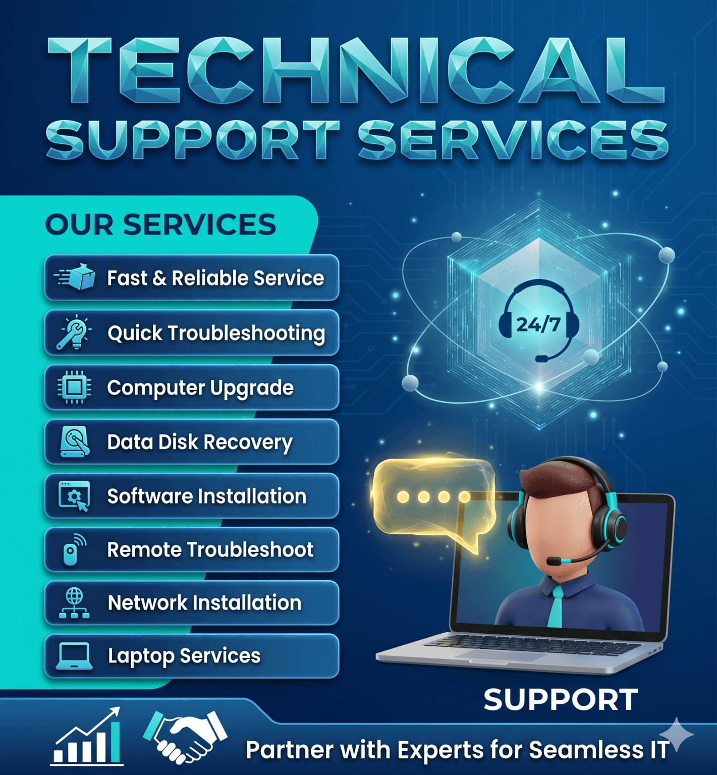 IT Support Service | Remote IT Outsourcing Solution in Bangladesh